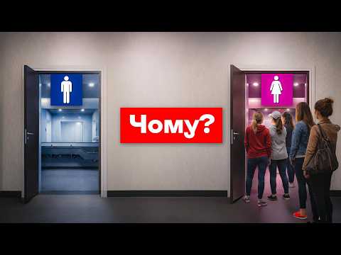 Чому в Жіночий Туалет завжди черга? (і як це виправити) - версія для спонсорів каналу