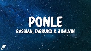 Rvssian Farruko U0026 J Balvin  Ponle letras