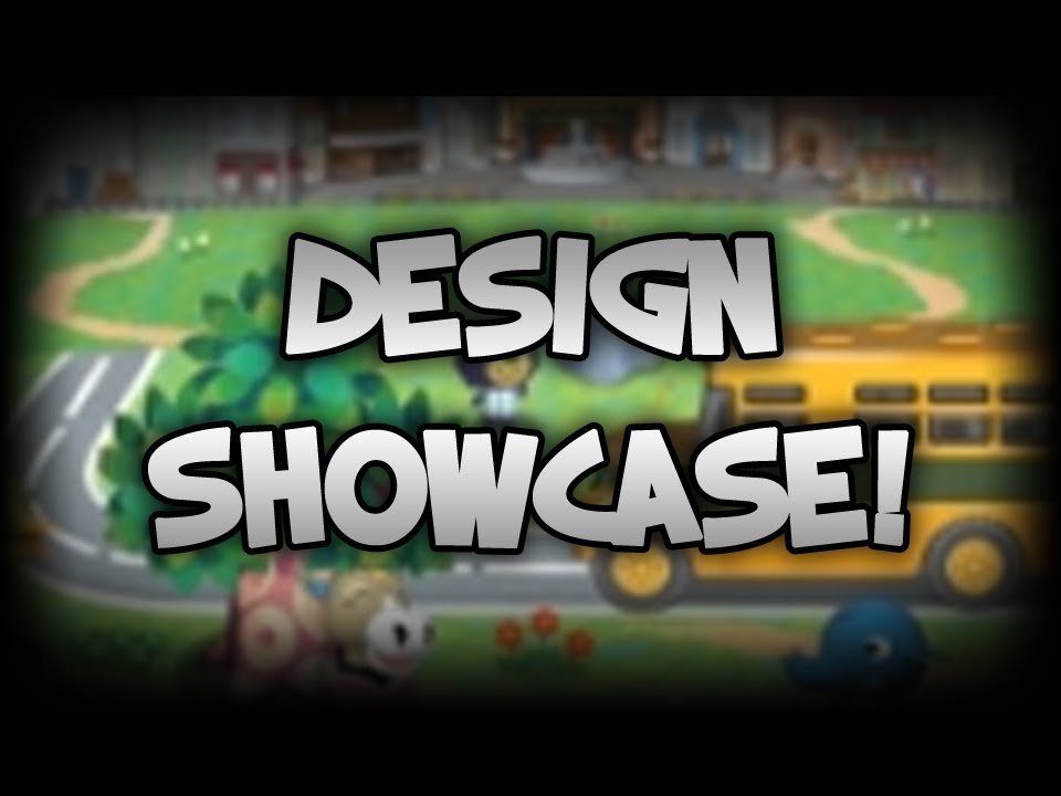 Animal Crossing City Folk Design and Mural Showcase YouTube