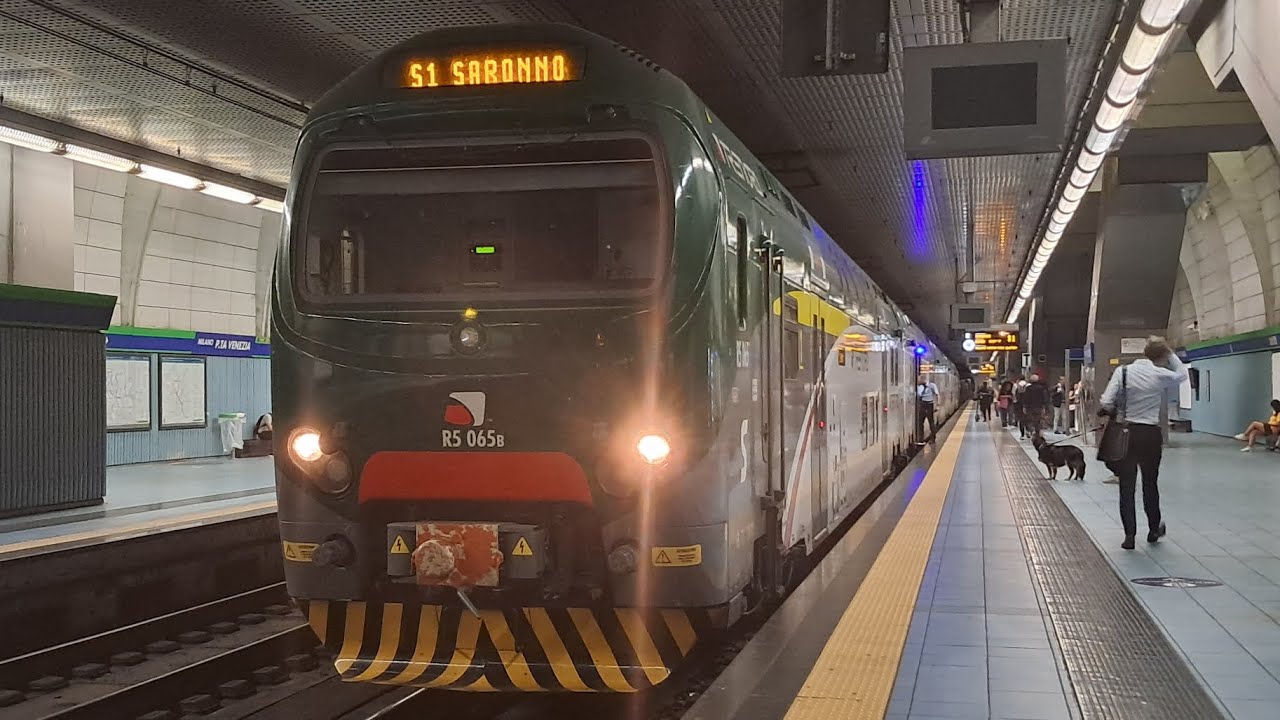 ARRIVI e PARTENZE alla stazione di MILANO PORTA VENEZIA!