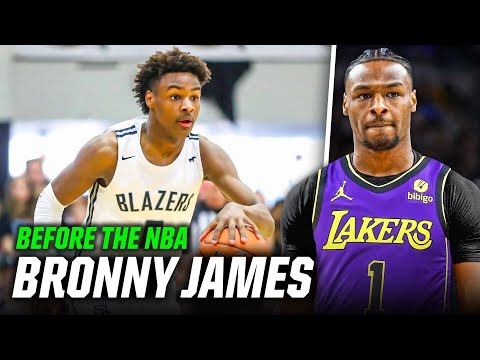 Bronny James Before The NBA | 2019 Nike EYBL