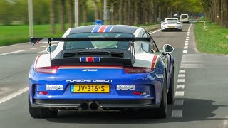 Porsche 991 GT3RS with JCR Exhaust - LAUNCH Control and LOUD Accelerations!