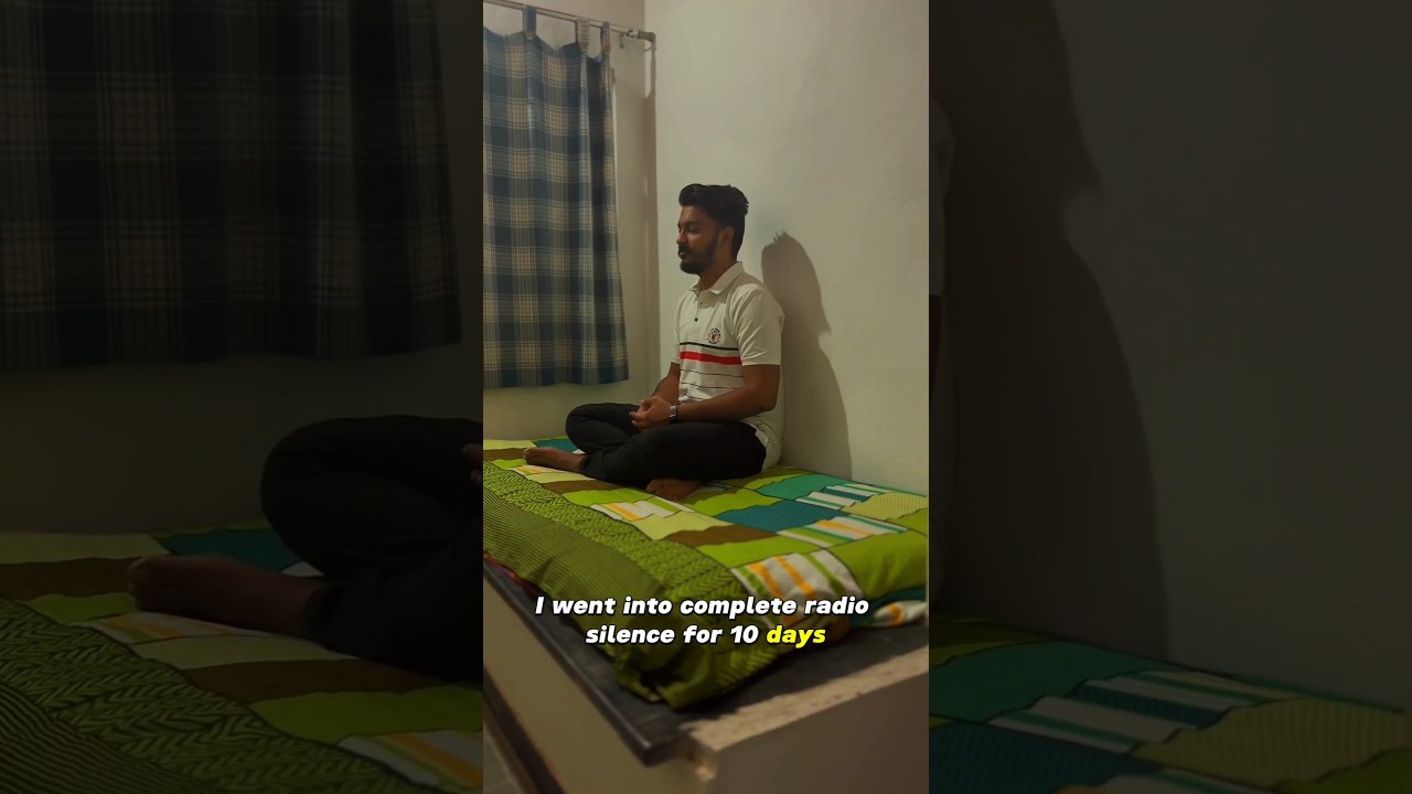 10 Days as a Monk | Vipassana Meditation | Dhamma Khetta