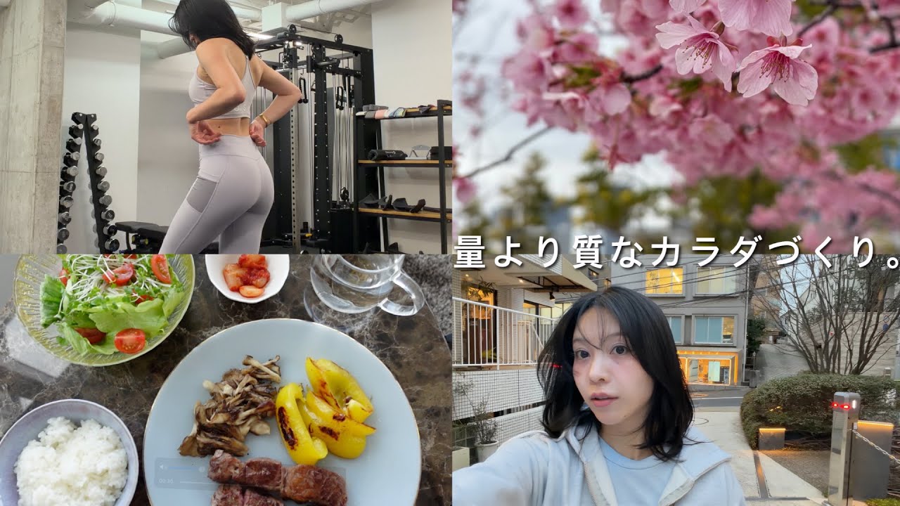 なるべくジムに行きたくないので、量＜質を爆上げ作戦遂行中。全貌をお見せします。効率化 / 栄養 / 時短