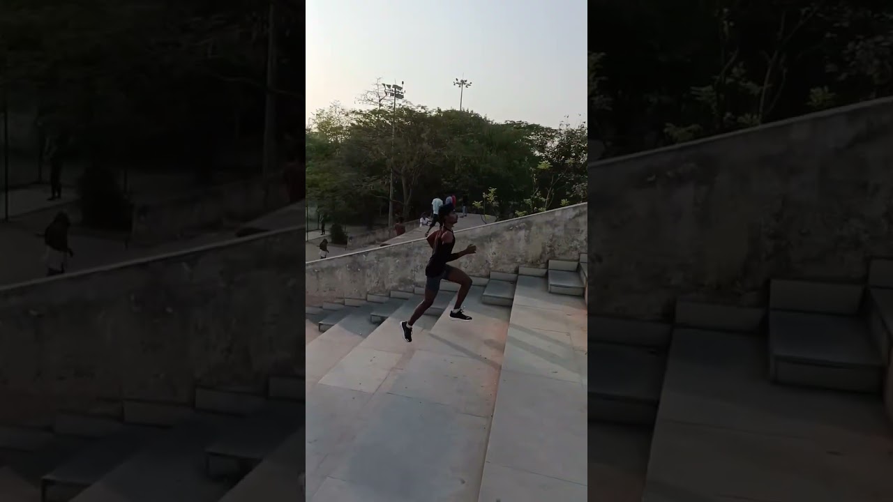 stair running // stair running workout