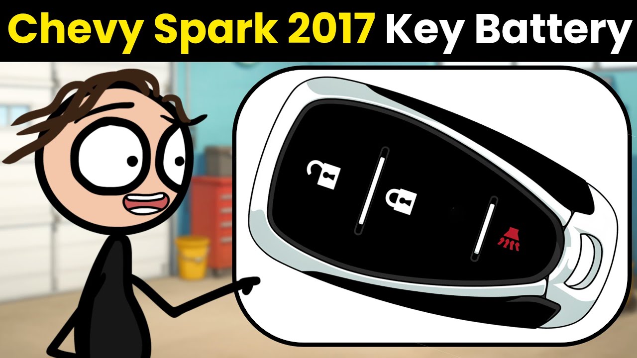 How To Change 2017 Chevy Spark Key Fob Battery (Step by Step Guide)