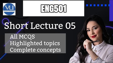ENG501 Short Lecture 05 _History of English Language /Virtual University