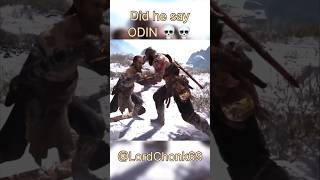 KRATOS is about to meet ODIN 😲 the Demi God is sent by OFIN for ATREUS but why ? God of War Ps5