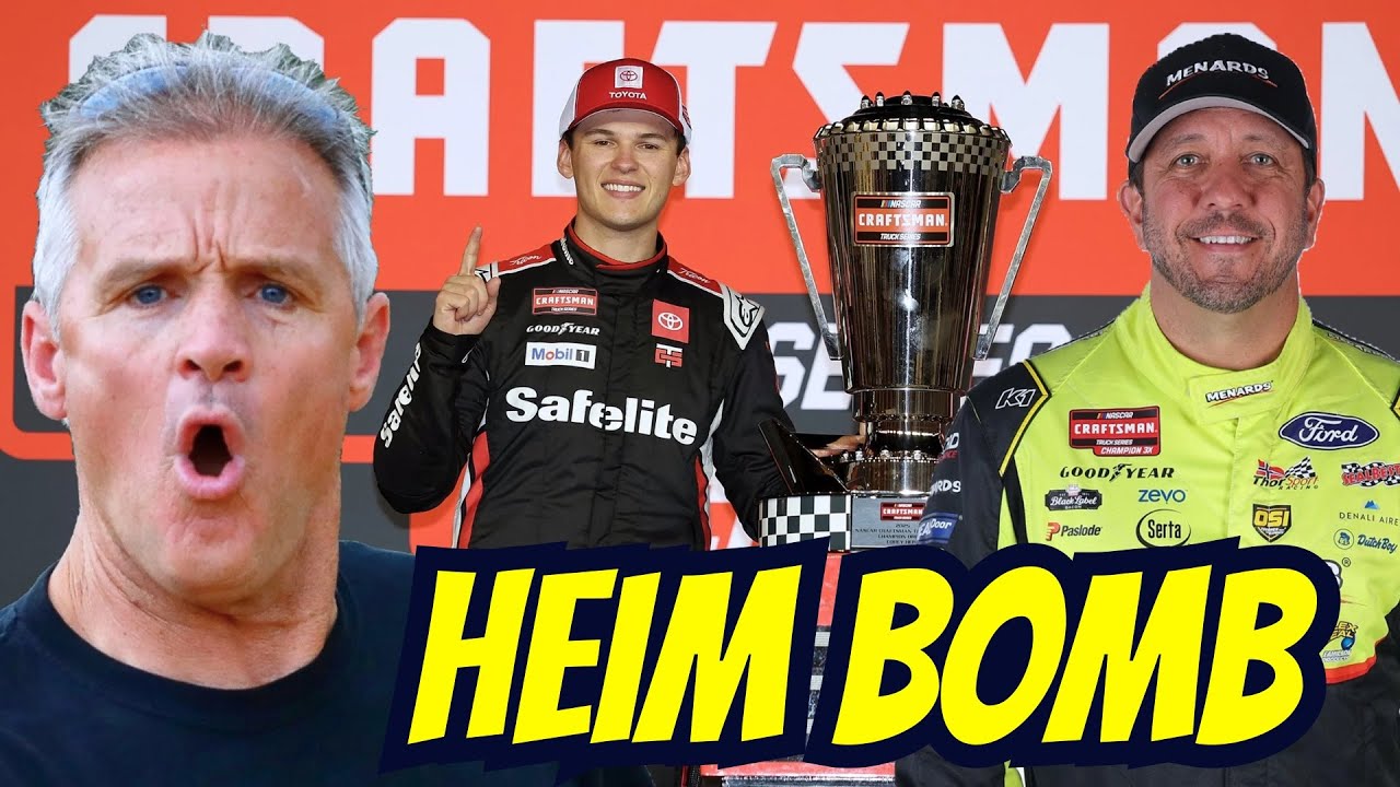 Плаксы жалуются на чемпионство Кори Хайма по гонкам на грузовиках, а Мэтт Крафтон озлоблен