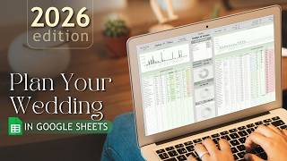 NEW Edition! Ultimate Wedding Planner Google Sheets Template