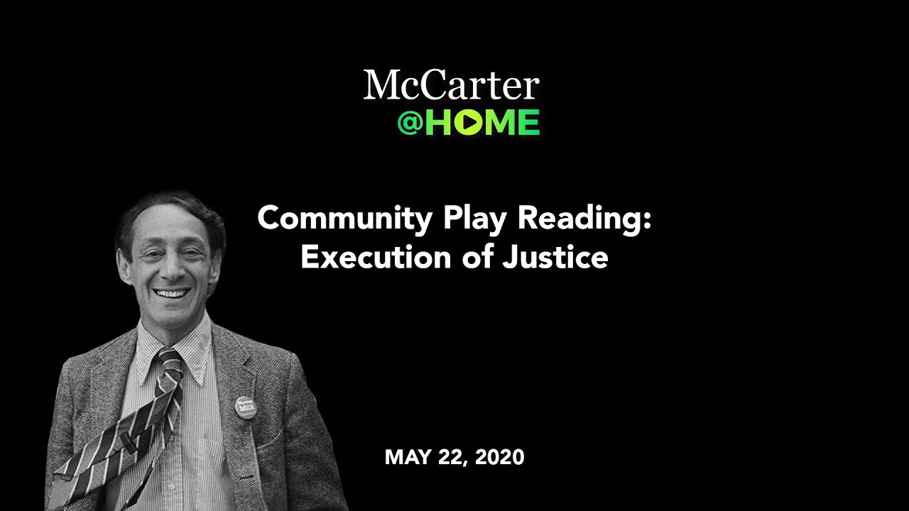 Community Play Reading: EXECUTION OF JUSTICE by Emily Mann