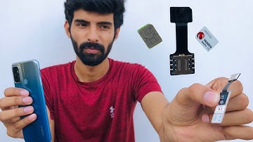 How To Use Both 2 SIM with SD Card in Hybrid SIM Slot Adapter | SIM Card Extender