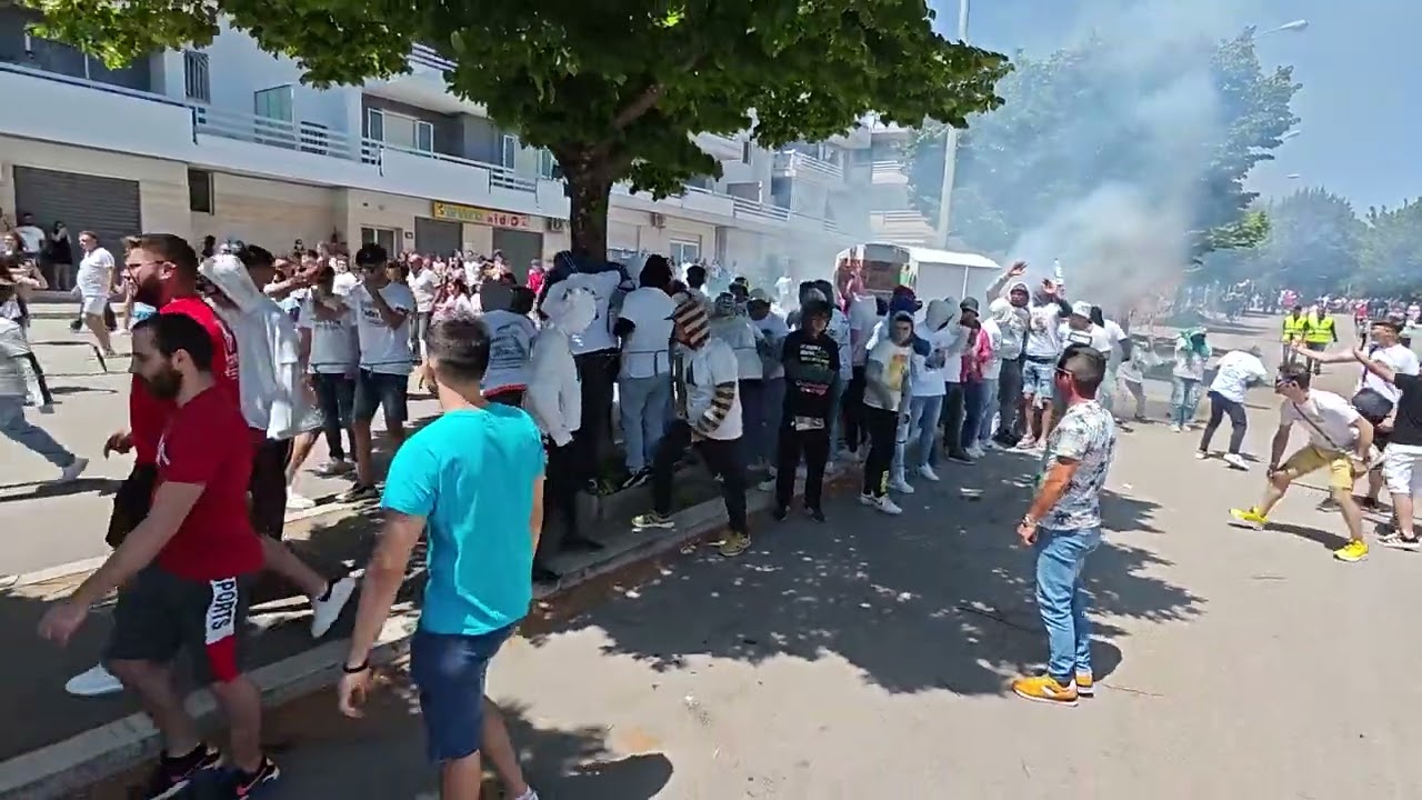 Torremaggiore (Fg) - San Sabino 2024 - Batteria alla sanseverese durante la Processione mattutina
