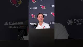 Carson Beck reacts to Jeremiyah Love's D-backs pitch