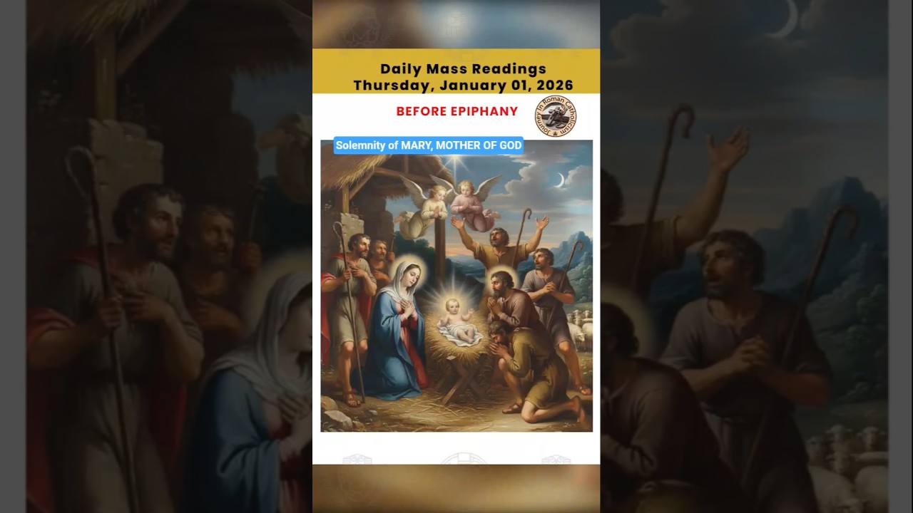 Listen and Read Daily Mass Readings - English | Thursday, January 01, 2026
