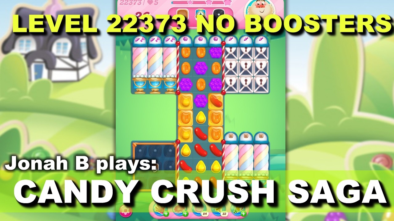 ますかるページ Candy Crush Saga Level 22373 No Boosters - YouTube