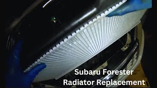 2011 Subaru Forester: How to Replace the Radiator