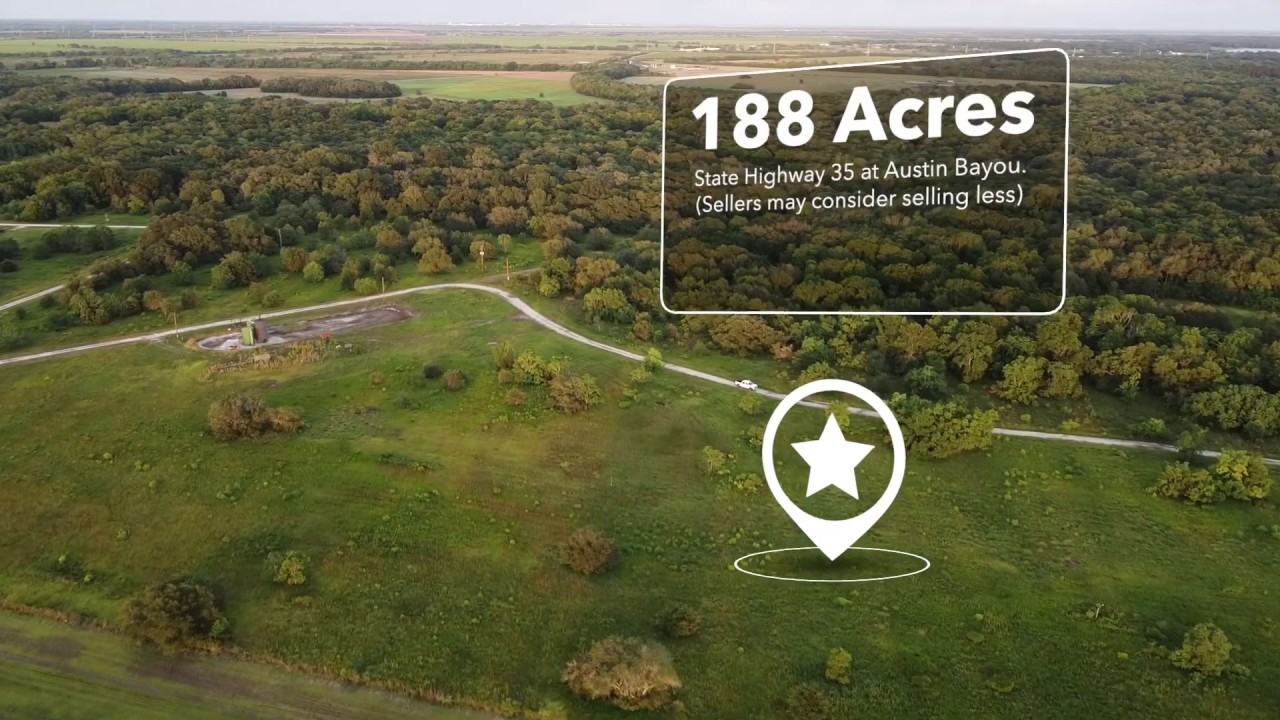 Texas Land for sale Brazoria County/Danbury, Texas. 191 Acres. HWY 35