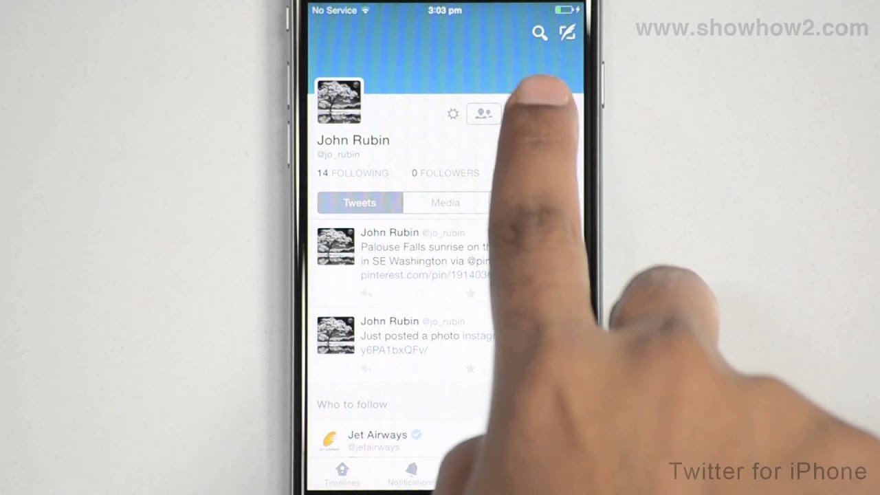 Twitter For iPhone - How To Edit Your Profile