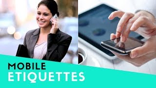  දුරකථන ආචාර ධර්ම නීති - Mobile Etiquettes