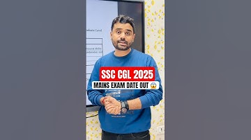 SSC CGL MAINS EXAM DATE OUT🔥🔥|| Ft. Aditya Ranjan Sir