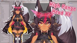 Step-by-Step Live2D Rigging Head Angles with High Range of Movement!