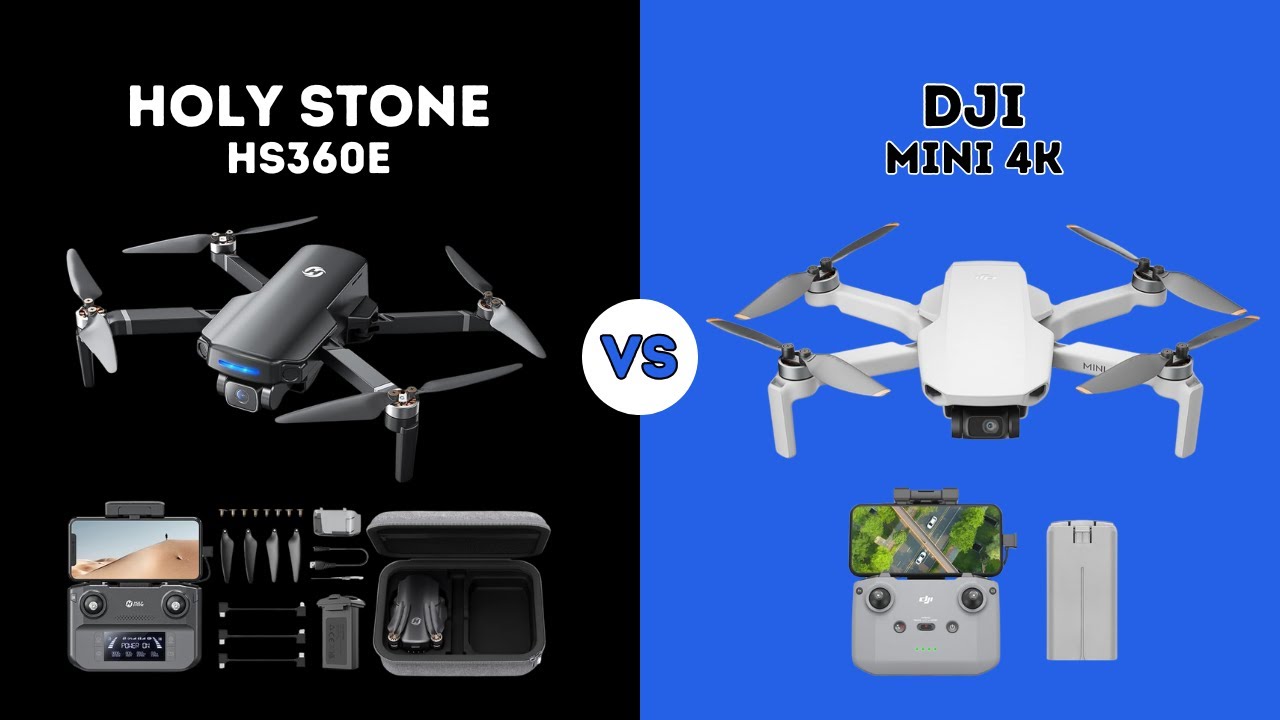 ⭐ HOLY STONE HS360E VS DJI MINI 4K | COMPARAISON ⭐