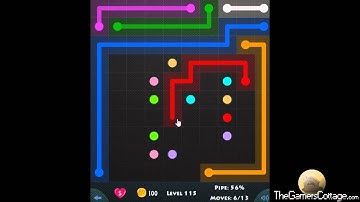 Flow Game Level - 655 [10x10] Mania Connect the Dots