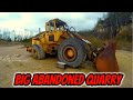 We explore a big abandoned quarry with helicopter pad abandoned places uk