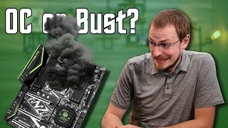 Overclocking on a Huananzhi X99... Is it a brick now?