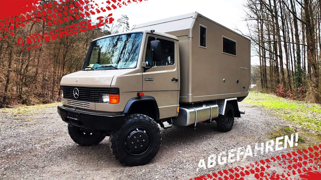 UNIMOG artverwandter Mercedes T2 / Vario - UNIMOG Geschwister und einer der besten 7,5 t 4x4 Trucks!