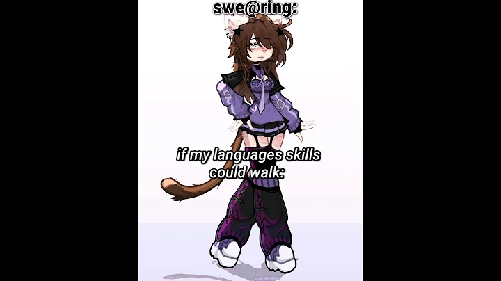 😱IF MY LANGUAGES?😳⁉️✨️//CR:TIKTOK #gacha #shorts #meme #gachaclub #gachalife #animation #oc #cat