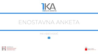 Enostavna anketa Enostavna anketa