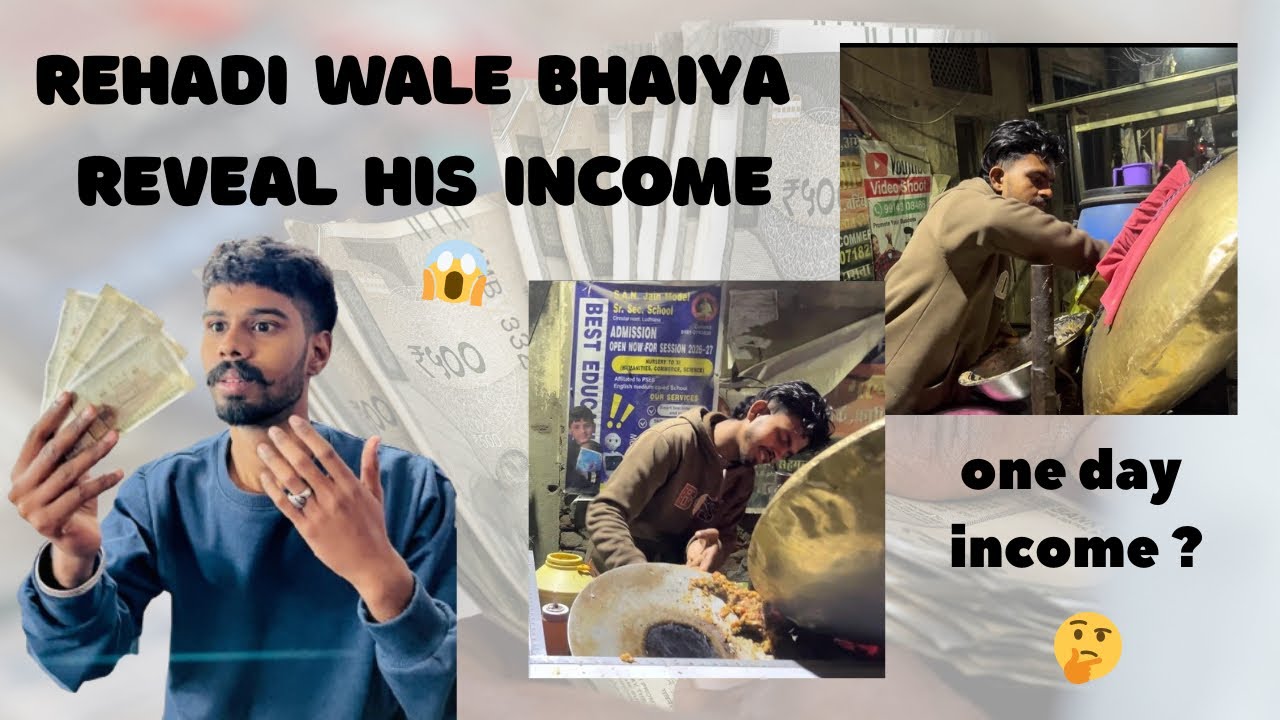 Rehadi wale bhaiya Daily Income Revealed!😱
