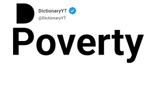 Poverty Antonyms | Opposite Words 