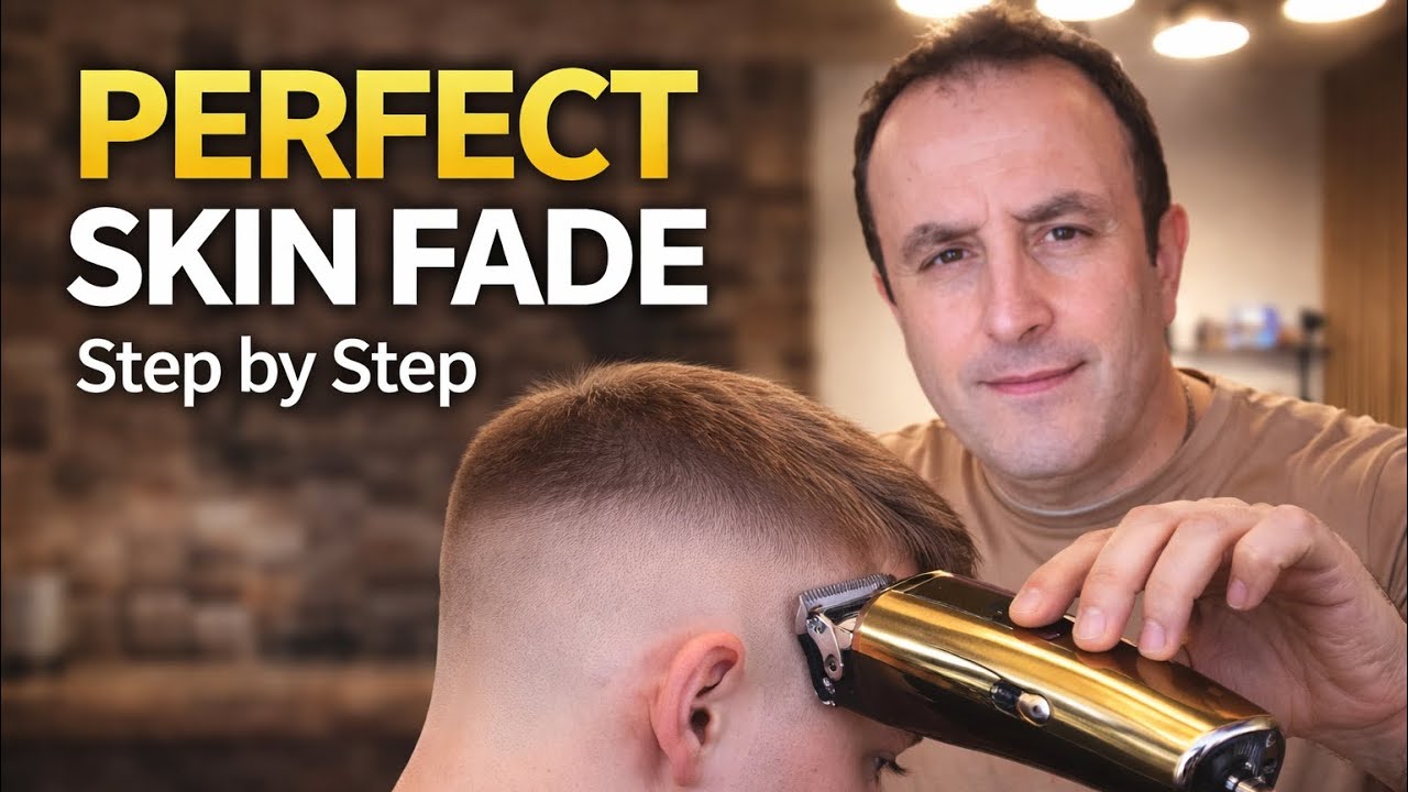 Barber Tutorial: Perfect High Skin Fade – Step by Step