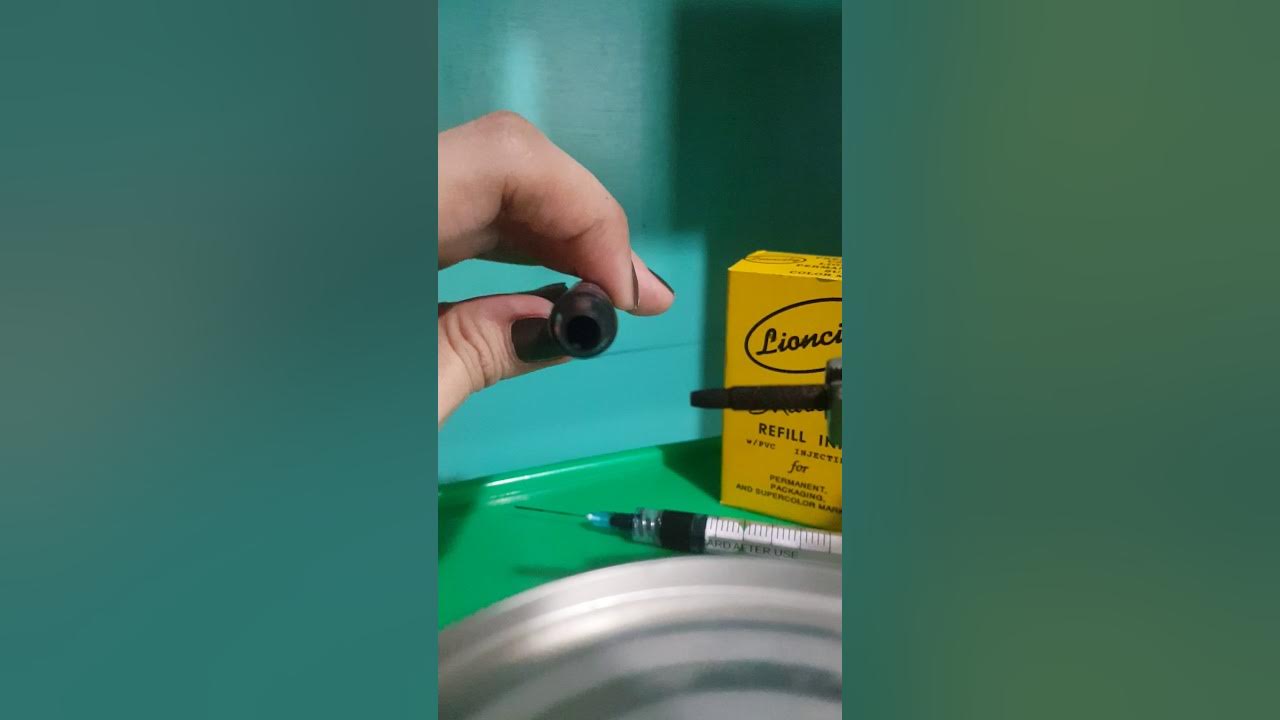 How to refill Staedtler lumocolor permanent duo YouTube