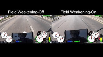 Field weakening vs No field weakening comparison