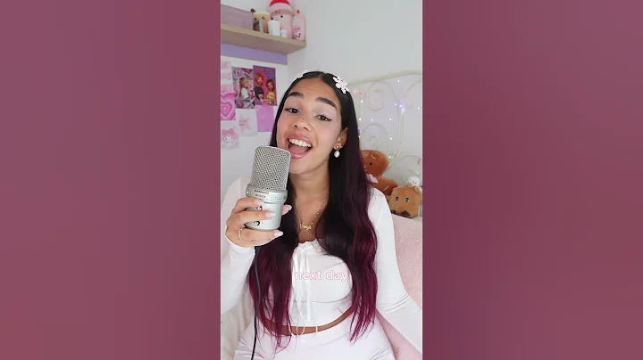 Last Christmas - Ariana Grande version 🩷❄️ #christmas #singing #arianagrande #cover #christmassong