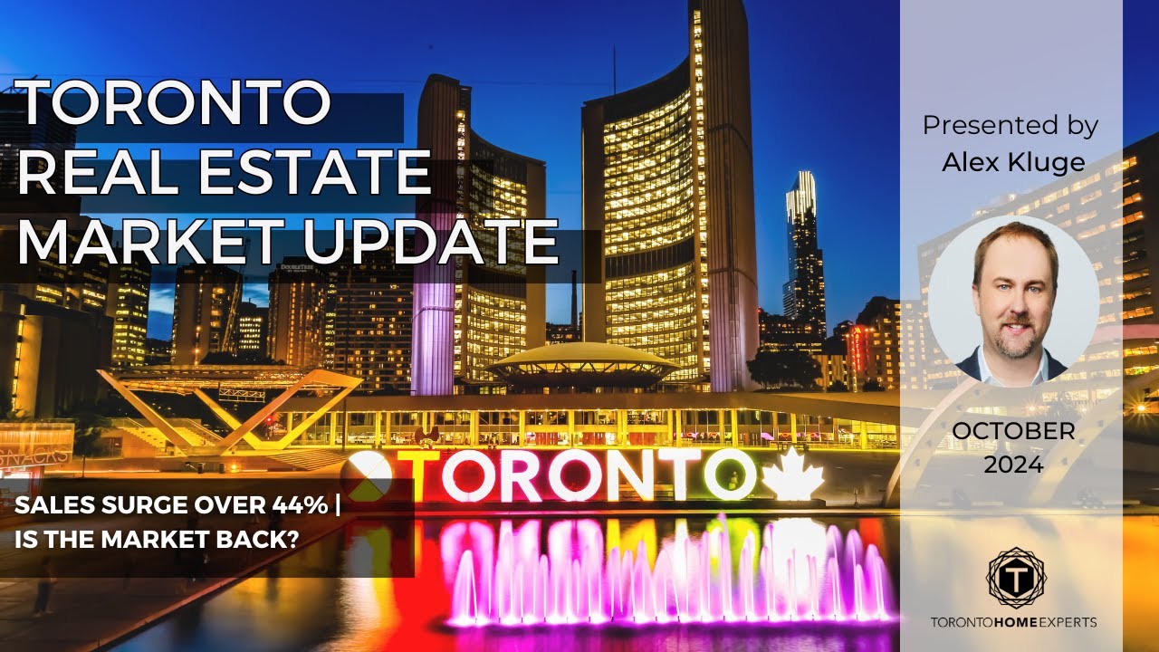Toronto Real Estate Market Update October 2024 - YouTube