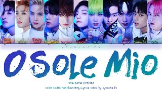 [STUDIO VER.] The Boyz (더보이즈) - 'O Sole Mio (Original by SF9)' Lyrics (Color Coded_Han_Rom_Eng)