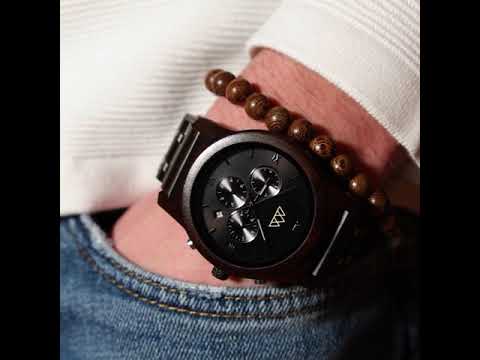 Vidéo : Montre Bois pour Homme - Sport Dark