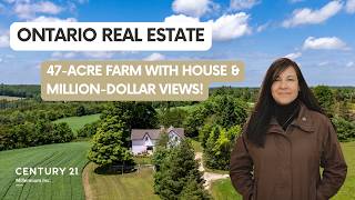 47-Acre Farm with Million-Dollar Views! | 775678 Highway 10, Chatsworth, Ontario | Susan Moffat