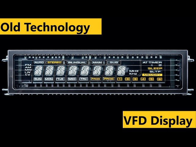 What is a VFD Display? Working Principle & Inside Structure - YouTube