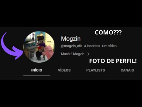 Tutorial de como colocar Foto de perfil!
