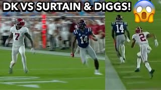 DK Metcalf & AJ Brown vs Trevon Diggs & Patrick Surtain 🔥 (WR vs CB) Before the NFL!