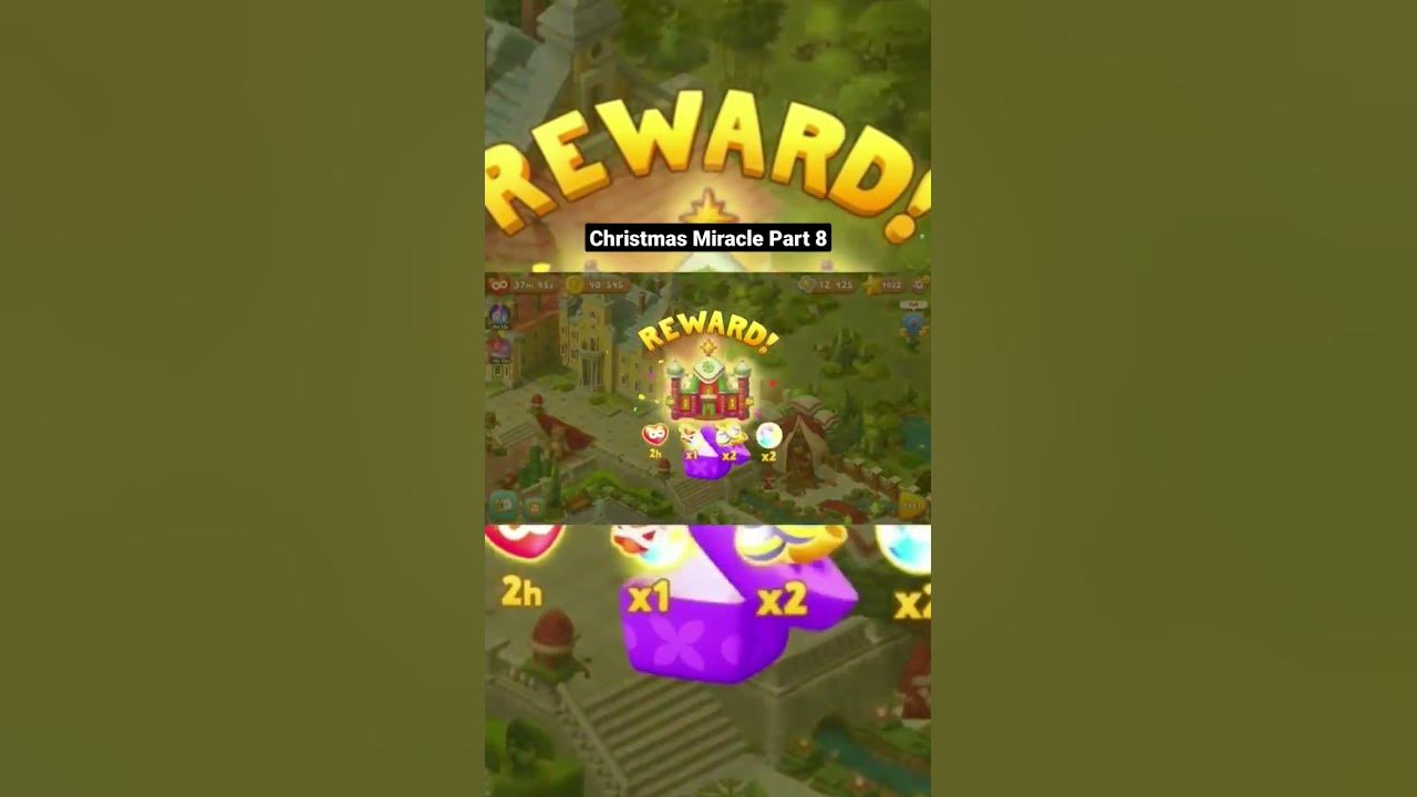 Christmas Miracle GARDENSCAPES Event Part 8 shorts gardenscapes