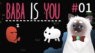 【Baba Is You #01】ルールを書き換えてゴールを目指す！【Vtuber】