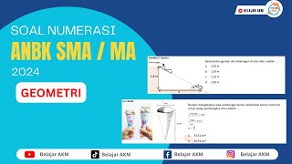 Latihan  Soal ANBK SMA/MA Tahun 2024/Soal AKM Numerasi  SMA Lengkap Pembahasan dan Kunci Jawaban