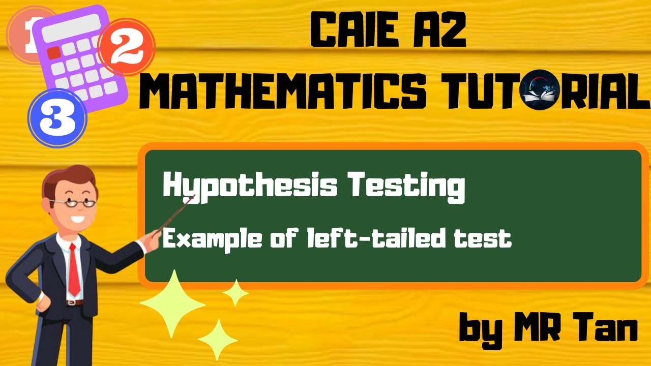 [MATH] Statistics 2 l Example of Left-tailed Test l Hypothesis Testing ...